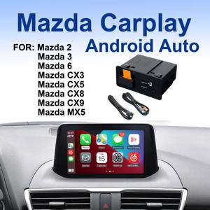 새로운 P2 CarPlay 안드로이드 자동 모듈 USB 어댑터 허브 Mazda3 Axela 6 2 CX5 CX3 CX8 CX9 Miata MX5 TK78669U0C K1414 개조 키트