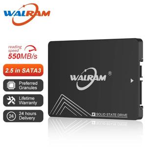 WALRAM SSD 512GB 하드 디스크 드라이브 2.5, SATA3 SSD 256G, 128GB, 120GB, 240GB, 480GB, HDD 데스크탑 솔리드 스테이트 드라이브, PC 노트북용 1 TB