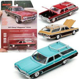 1:64 조니 라이트닝 자동차 세계 다이캐스트 합금 모델 자동차 숨겨진 버전 냄비 트럭 Chevy Kingswood Estate 폰티악 유조선 모델