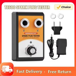 자동차 점화 플러그 테스터 이중 구멍 0-6000rpm 작업 주파수 12V 자동차 엔진 점화 코일 테스터 진단 도구