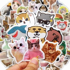 10/50/100pcs 재미 있은 공룡 스티커 만화 데칼 장난감 편지지 기타 전화 자전거 노트북 수하물 자동차 낙서 어린이 스티커
