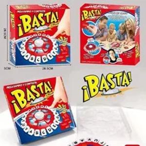 BastaSpanish 단어 게임 버전 영어 버전 보드 게임 빠르게 진행되는 가족 모임 편지 장난감 Lengua Española Juegos De Mesas