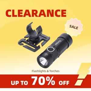 Clearance_360 회전 U 링 클립 XPG LED 휴대용 미니 손전등 12시간 작업 야외 배낭 모자 포켓 하이킹 토치 C123A B