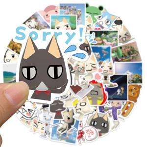 50Pcs 일본 만화 토로 고양이 스티커 동물 DIY 헬멧 스케이트 보드 노트북 오토바이 낙서 스티커 데칼 어린이 장난감