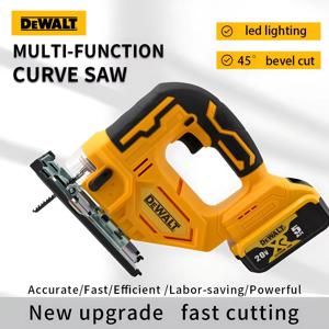 Dewalt 2700RPM 브러시리스 커브 톱 무선 전기 지그 톱 Dewalt 20V 배터리 용 휴대용 조절 목공 전동 공구