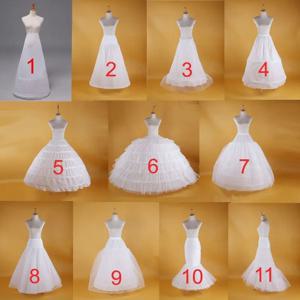 AYiCuthia 화이트 6 농구 큰 페티코트 슬립 Tulle 스커트 긴 푹신한 Crinoline 언더 셔츠 볼 가운 웨딩 드레스 CQ7