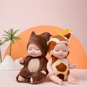 13cm 수면 아기 인형, 새로운 패션 시뮬레이션, 미니 귀여운 인형, 만화 동물, 어린이 장난감, 생일 선물, 1 개