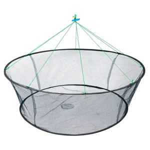80CM 느슨한 입 접는 드롭 낚시 그물 새우 포수 탱크 주조 네트워크 물고기 장어 트랩 케이지 새우 미끼 크랩 그물