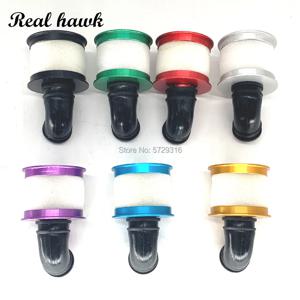 1pcs 1/10 RC 모델 니트로 자동차 예비 부품 알루미늄 에어 필터 HSP 02028 94122 94166 94177 94188
