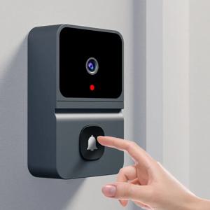 무선 초인종 WiFi 야외 HD 카메라 보안 도어 벨 나이트 비전 비디오 인터콤 홈 모니터 도어 폰용 음성 변경