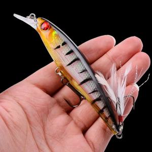 1PCS 레이저 미노우 낚시 미끼 11CM 13G pesca 후크 물고기 워블러 태클 크랭크베이트 인공 일본 하드 미끼 swimbait