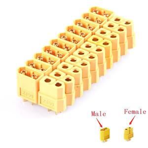 10pcs XT60 XT-60 남성 여성 XT30 XT90 EC3 T-플러그 총알 커넥터 RC Lipo 배터리 xt60 커넥터 xt60 커넥터 용 플러그