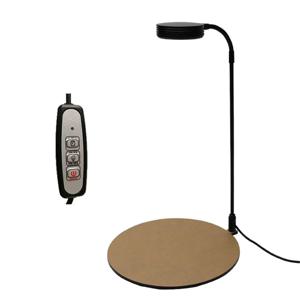 타이머 및 USB 플러그가 포함된 검정색 조도 조절이 가능한 5W LED 수족관 조명, 3000K 따뜻한 흰색 6000K 차가운 흰색 식물 성장 램프(베이스 포함)