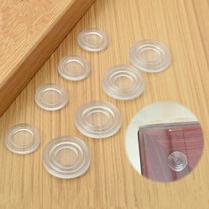 10Pcs 고무 가구 범퍼 액세서리 둥근 모양 유리 테이블 패드 투명 PVC 매트 벽에 대 한 비 슬립 소프트 그립 패드