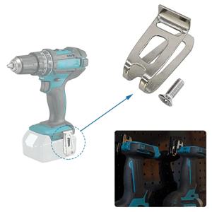 Makita 18V LXT 무선 드릴 용 벨트 클립 후크 임팩트 드라이버 비트 홀더 후크 클립 전기 드릴 전동 공구 액세서리
