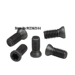 핫 m1.8 m2 m2.2 m2.5 m3 m3.5 m4 M5 M6 CNC 인서트 Torx 나사 교체용 카바이드 인서트 CNC 선반 도구 홀더