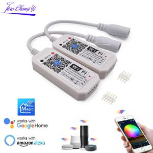 매직 홈 미니 RGB RGBW WiFi 컨트롤러 DC12V-24V Led 스트립 패널 조명 타이밍 기능 1600만 색상 스마트 폰 제어