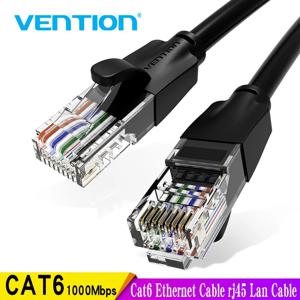 Vention Cat6 이더넷 케이블 기가비트 고속 1000Mbps 인터넷 케이블 RJ45 PC PS5 PS4 PS3 Xbox 용 차폐 네트워크 LAN 코드