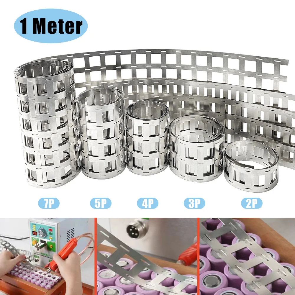 1 미터 0.15*27mm 니켈 스트립 리튬 배터리 니켈 스트립 18650 배터리 팩 2P/3P/4P5P/6P/7P 스폿 용접 니켈 벨트