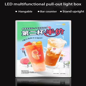 A4/A3 충전식 Led 조명 광고 슈퍼 얇은 프레임 보드 디스플레이 내부 필름 레스토랑 카페 맥주 바 상점 교환 가능