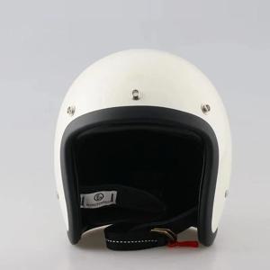 빈티지 TT & COCASCOS 헬멧 카페 레이서 경량 쉘 섬유 유리 헬멧 오픈 페이스 일본 고품질 오토바이 Casco