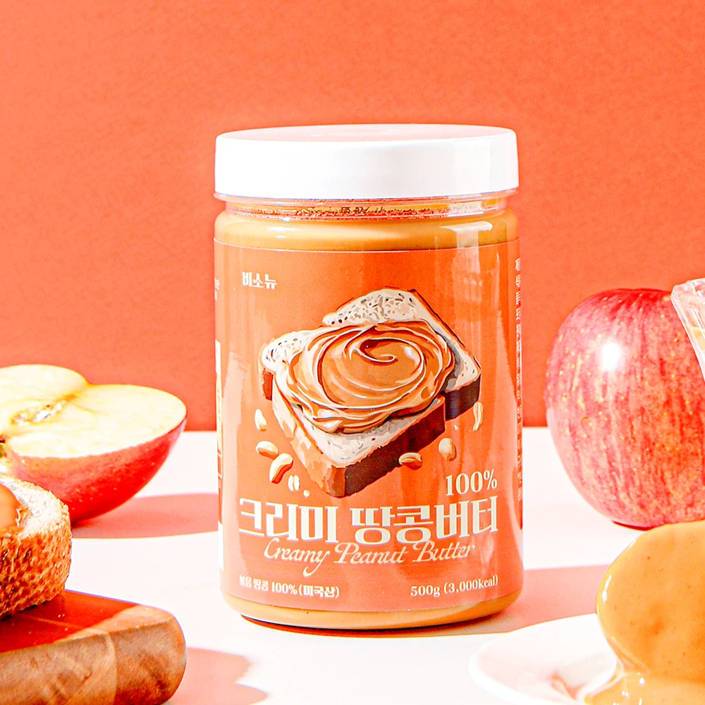 비소뉴 무첨가 100% 땅콩버터 500g