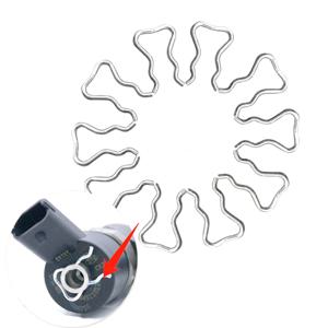 10Pcs F00VC22003 F00RJ00322 Bosch 용 디젤 커먼 레일 부품 인젝터 클립 F00V C22 003