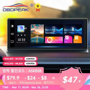 K2 Pro 11.3인치 대시 캠 4K 2160P 차량용 DVR 녹화 Carplay 및 Android 자동 무선 연결 5G WiFi GPS 네비게이션 대시보드