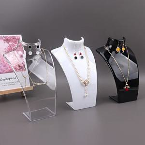 세 가지 색상 20*13.5*7.5CM 마네킹 목걸이 쥬얼리 펜던트 디스플레이 스탠드 홀더 쇼 장식 쥬얼리 디스플레이 선반