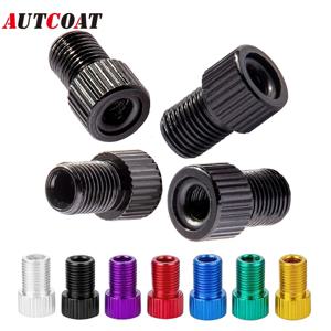 4Pcs Presta-Schrader 밸브 어댑터-프랑스/영국-미국 자전거 타이어 변환기-표준 펌프 및 공기 압축기와 함께 작동