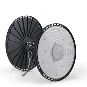 슈퍼 밝은 LED 100W 150W 200W UFO 높은 베이 빛 AC175-265V 알루미늄 케이스 차가운 빛 조명 램프