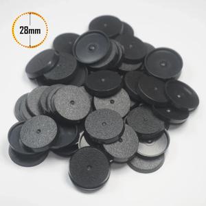 게임 미니어처 및 테이블 게임용 28mm 라운드 베이스