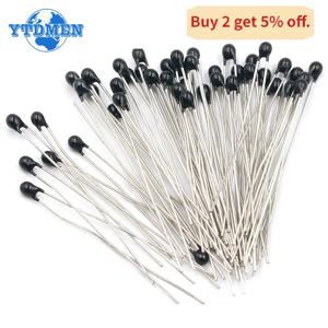 20PCS NTC-MF52AT NTC 서미스터 MF52 열 저항기 1K 2K 3K 4.7K 5K 10K 20K 47K 50K 100K OHM 3590 5%