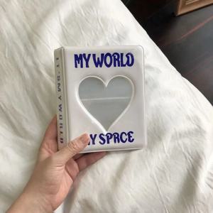 미니 사진 앨범 64 포켓 만화 앨범 사진 포토 카드 홀더 도서 수집 Kpop 앨범 드 사진 Kpop 포토 카드 바인더