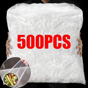 30-500pcs 일회용 싱크 필터 메쉬 가방 주방 싱크 스트레이너 배수구 방지 차단 쓰레기 봉투 청소 스트레이너 그물
