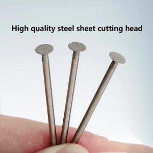 3 개/대 에머리 그라인딩 헤드 팁 2.35mm 연마 펜 용 1mm/2mm/3mm/4mm/5mm 커팅 드릴 비트 나사 커팅 IC 칩 그라인딩