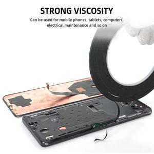 3M 녹색 필름 검정색 접착제 높은 접착 양면 테이프 컴퓨터 휴대 전화 화면 씰링 휴대 전화 수리