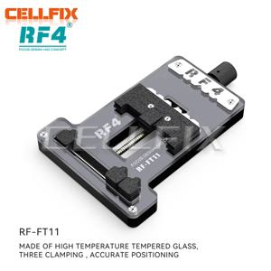 RF-FT02 PCB 고정장치 고온 내성 메인 보드 미니 거치대, 휴대폰 IC 칩 수리 조정 가능한 클램프 도구, RF4