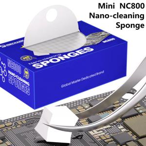 MECHANIC NC800 800PCS LCD 화면 나노 청소 스폰지 잔류 물 없음 핸드폰 PCB 마더 보드 뒷면 유리 카메라 먼지 청소 도구