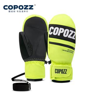 COPOZZ 새로운 업그레이드 두꺼운 스키 장갑 겨울 남성 여성 3M Thinsulate 열 스노우 보드 장갑 방수 따뜻한 장갑 스키 장갑