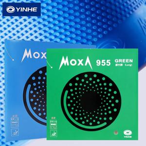 기존 YINHE 955 그린 블루 Pips-Long Galaxy 탁구 고무 탑 시트 OX 스폰지 고무가없는 기존 YINHE 탁구