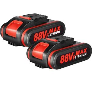 88VF 대용량 충전식 리튬 이온 배터리 교체 48VF 36VF Worx 전기 렌치 톱 전동 공구 용 배터리 교체