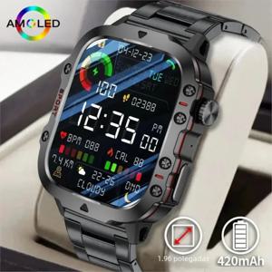 원래 남자 스마트 시계 블루투스 통화 피트니스 시계 3ATM IP68 수영 방수 스포츠 Smartwatch 여성을위한 Xiaomi 안드로이드 2025