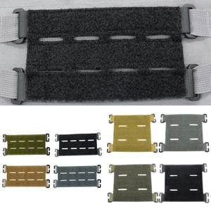 Molle 패치 부착 후크 및 루프 패널 DIY 배지 패치 디스플레이 홀더 보드 가방 배낭 조끼 변환기 리본 어댑터
