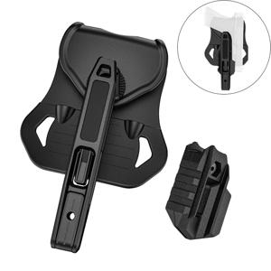모든 더블 스택용 레일 건 홀스터가 있는 글록 9mm/SW40/357 권총 건 홀스터