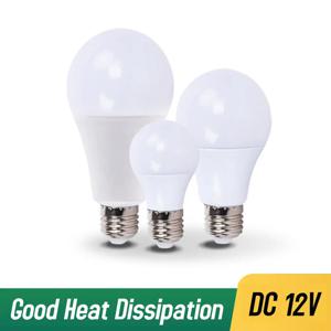 12V DC E27 LED 전구 3W 7W 9W 12W 15W 18W 24W 36W Lampada 12 볼트 Led 전구 야외 조명에 대 한 저전압 Bombilla 램프