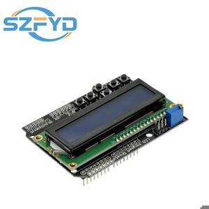 Estardyn 1602 LCD 키패드 쉴드 LCD1602 LCD 1602 Arduino ATMEGA328 ATMEGA2560 라즈베리 파이 UNO 블루 스크린 용 모듈 디스플레이