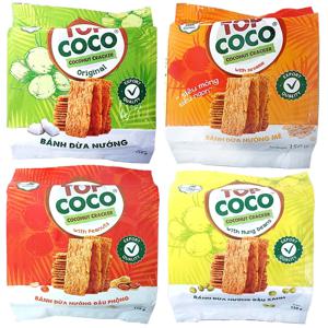 탑 코코 코코넛 크래커 150g x 4가지맛 버라이어티