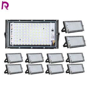 Led 투광 조명 50W 100W AC 110V 220V 야외 홍수 빛 가로등 프로젝터 외부 IP65 방수 Led 스포트라이트 정원
