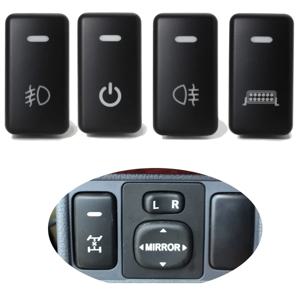 LED DRL 라이트 바 스위치 음악 레이더 전면 안개 스위치 Toyota Tacoma Land Cruiser Reiz Hilux Prado 120 FJ CRUISE LC76 LC78